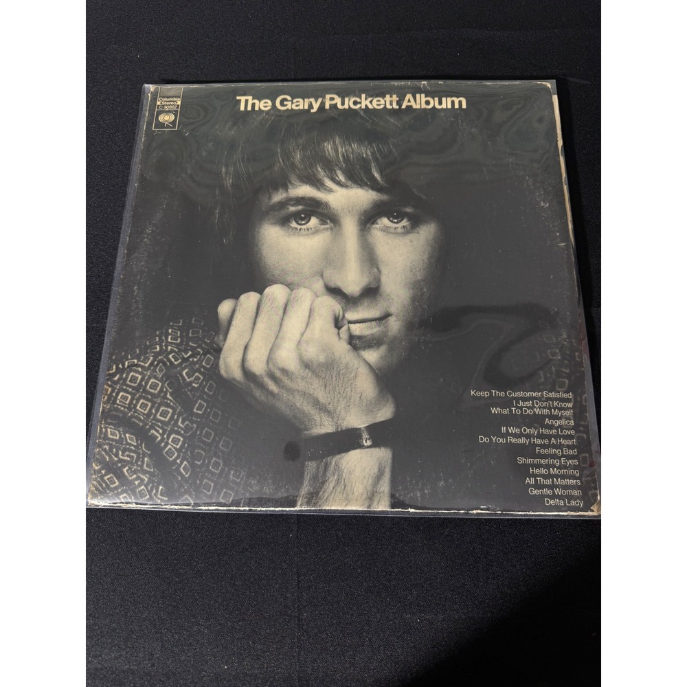 Columbia Gary Puckett The Gary Puckett Album 12" Vinyl LP Black Excellent 1971